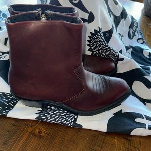 Men’s Double H western zipper size 9.5D
